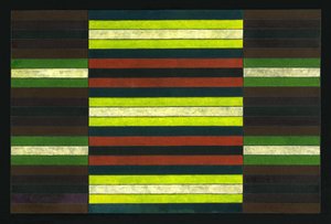 STRIPET TRIPTYCH No.6, 2003, (MALERI)