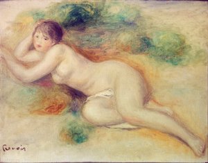 Nakenfigur av en jente, 1880-1889