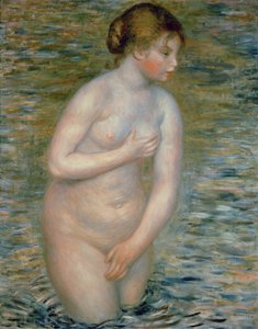 Naken i vannet, 1888