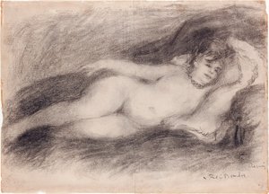 Liggende naken, ca. 1903-7