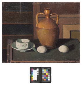 Stilleben med egg, 1924