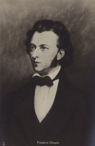 Frederic Chopin , polsk komponist og pianist (1810-1849)