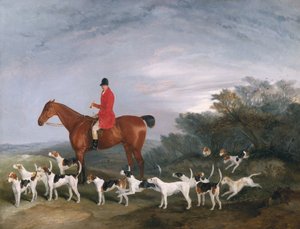 Ut på jakt, 1841