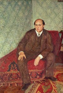 Portrett av Arnold Schonberg (1874-1951), ca. 1905-6