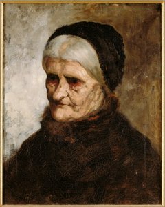Leder for en gammel kvinne, 1881