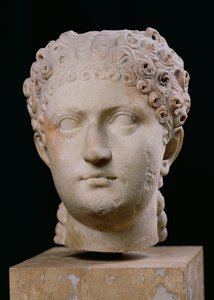 Leder for Agrippina den yngre (ca. 16-59) (marmor)