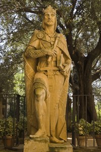 Statue av Alfonso X El Sabio