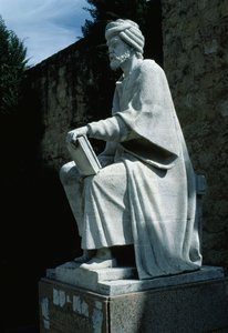 Statue av Averroes (Ibn Rushd)