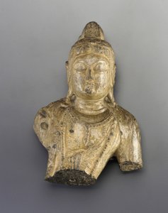 Liten byste av buddhistisk figur