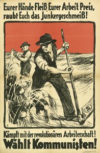 Kommunistvalgplakat KPD, ca 1931