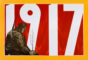 Sovjetisk propagandaplakat, 1917