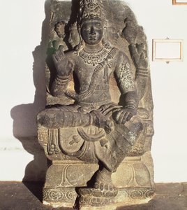 Statue av den hinduistiske guden Brahma
