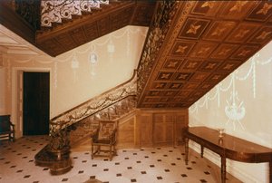 Trappen, Claydon House, Buckinghamshire, midten av 1700-tallet