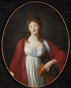 Portrett av Diane de Simiane, ca. 1800