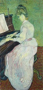 Marguerite Gachet ved pianoet, 1890