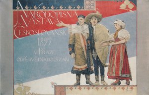 Plakat for den etnografiske utstillingen, 1894