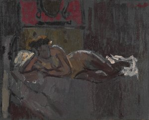 Liggende naken, Mornington Crescent, 1905