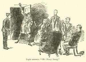Lupin kunngjør Mr Henry Irving