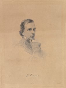 George Richmond - Selvportrett, 1850-70.