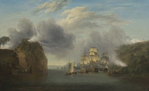 Forsering av Hudson River Passage, 1835