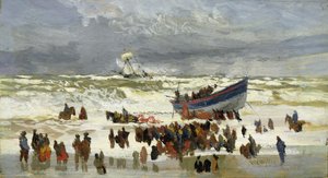 Lanseringen av livbåten