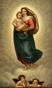 Madonna San Sista, sixtinske Madonna