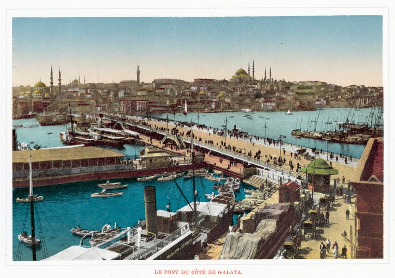 Galata Coast Bridge (fargebilde) av European Photographer