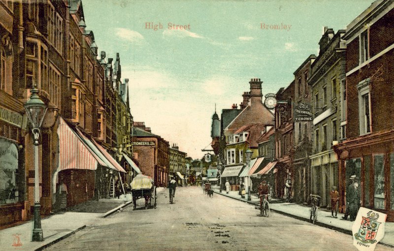 High Street, Bromley (fargebilde) av (after) English photographer