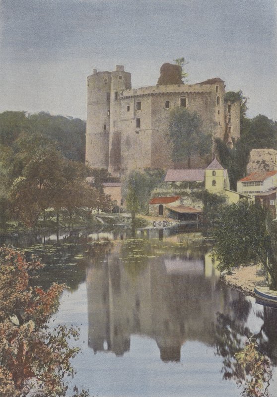 Clisson, Chateau (farget bilde) av (after) French Photographer