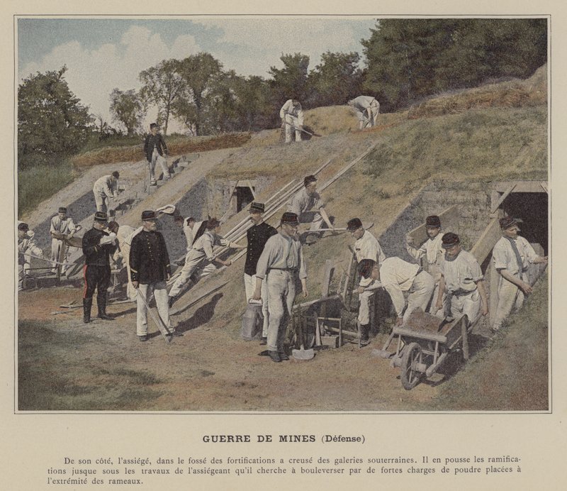 Mine Warfare, Defense (farget bilde) av (after) French Photographer