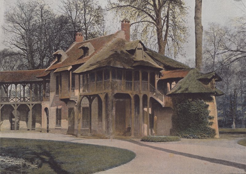 Herrens hus (farget bilde) av (after) French Photographer