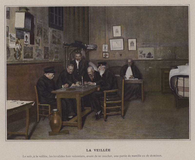 The Vigil (farget bilde) av (after) French Photographer