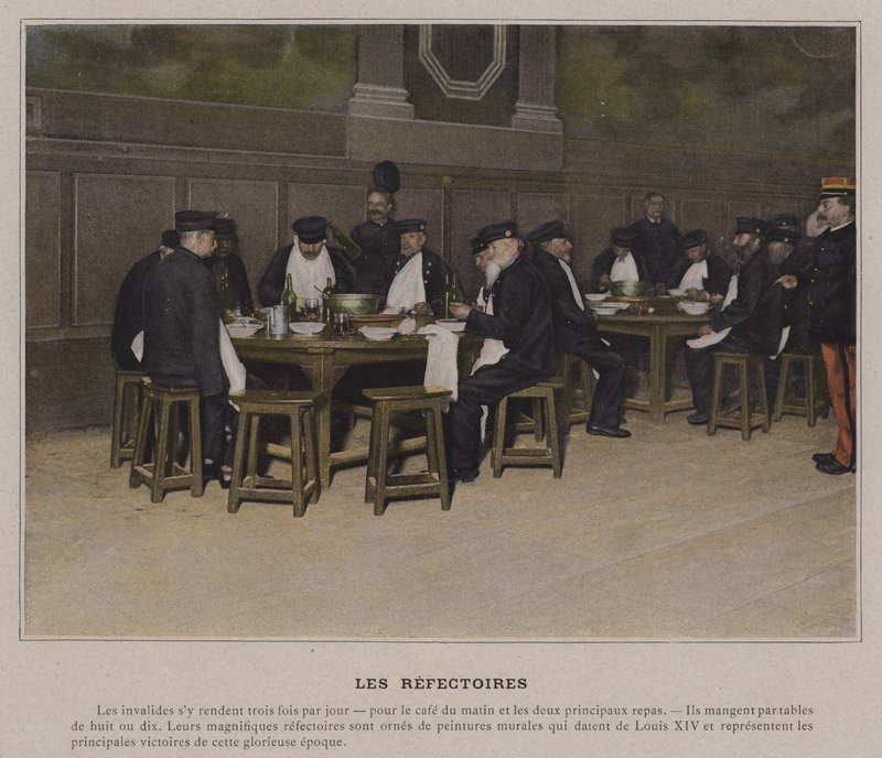 The Refectories (farget bilde) av (after) French Photographer