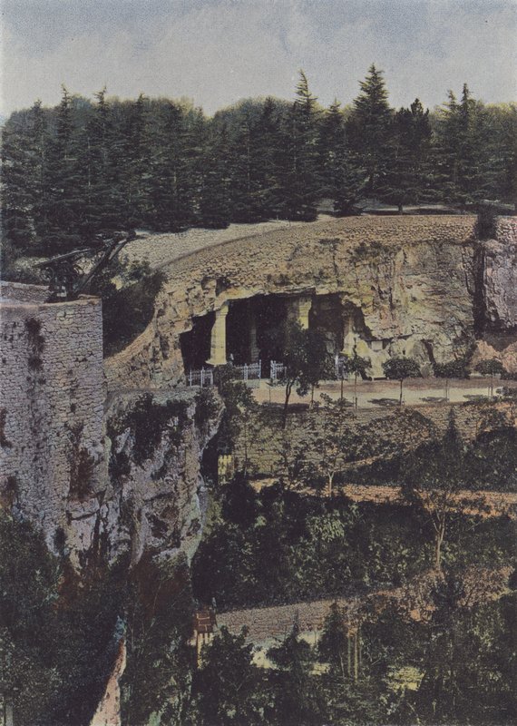 Roc-Amadour, Crypt of Saint-Amadour (farget bilde) av (after) French Photographer