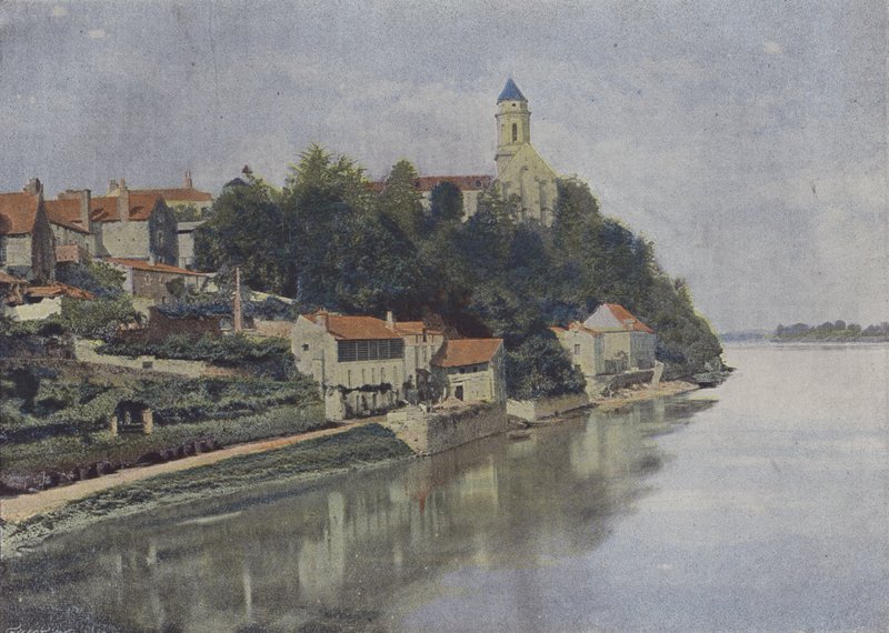 Saint-Florent-le-Vieil (farget bilde) av (after) French Photographer