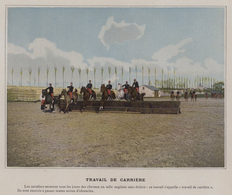 Travail de Carriere (farget bilde) av (after) French Photographer