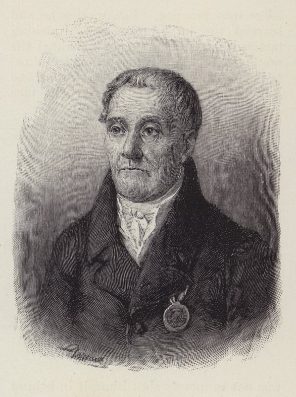 Joachim Nettelbeck, ordfører i byen Kolberg, Pommern, beleiret av franskmennene i 1807 under Napoleonskrigene av American School