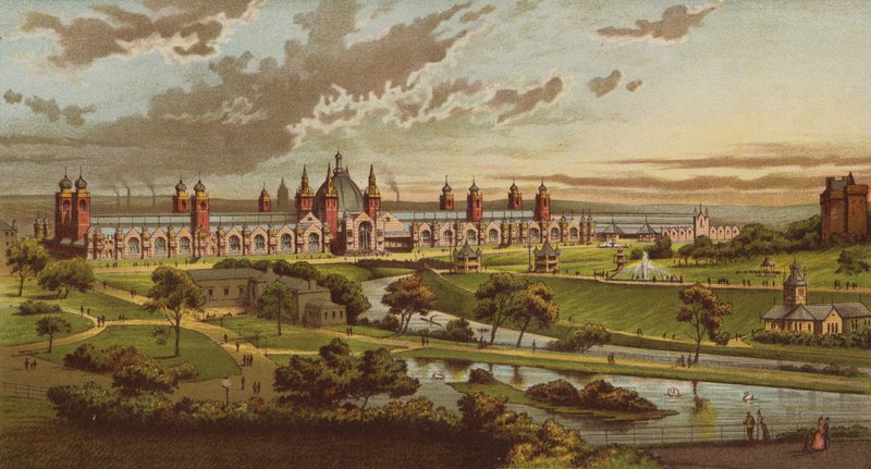 Internasjonal utstilling for industri, vitenskap og kunst, Glasgow, 1888 av English School