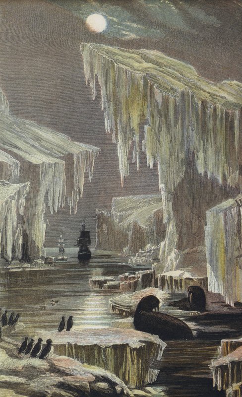 Erebus og terror i de arktiske områdene av English School