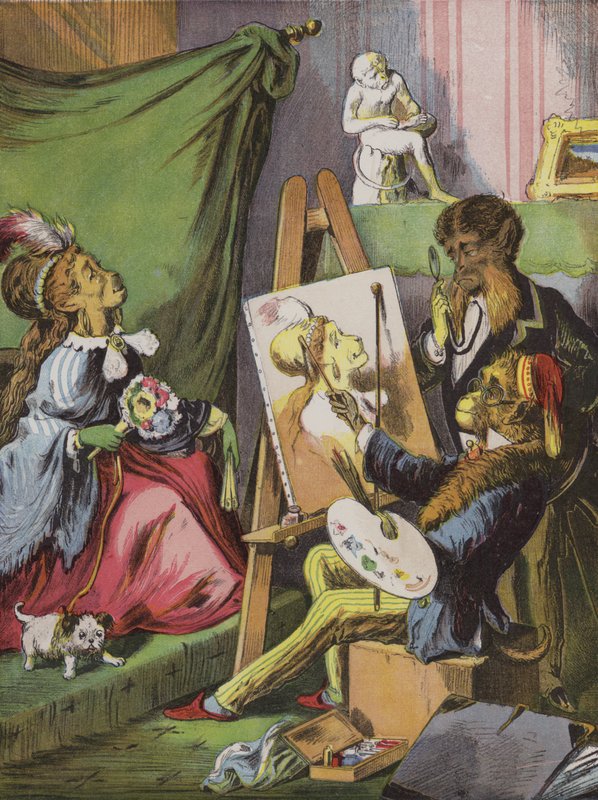Portrettmaleren av English School