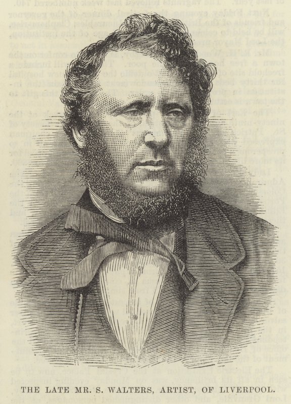 Avdøde Mr S Walters, kunstner, fra Liverpool av English School