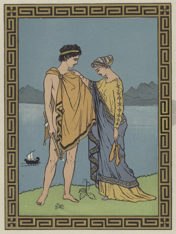 Theseus og hans mor av English School