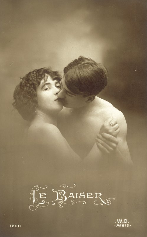 Kysset, kysset, kysset av French Photographer
