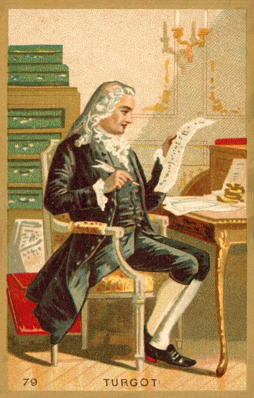 Anne-Robert-Jacques Turgot, fransk økonom og statsmann av French School