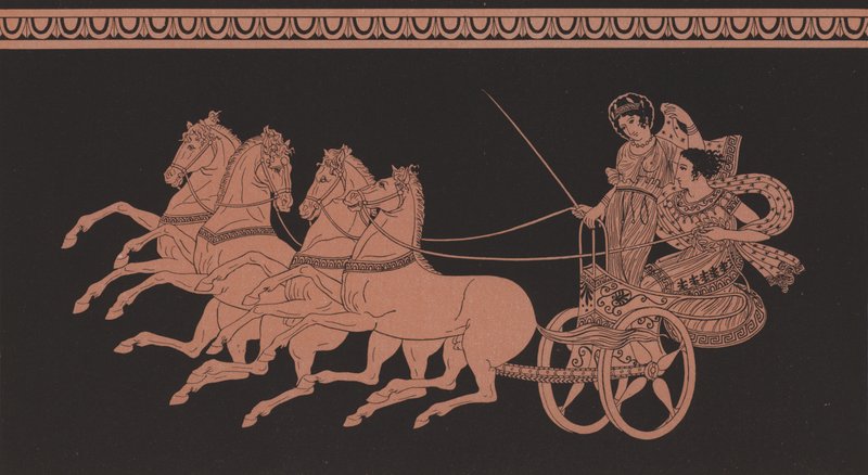 Quadriga av French School