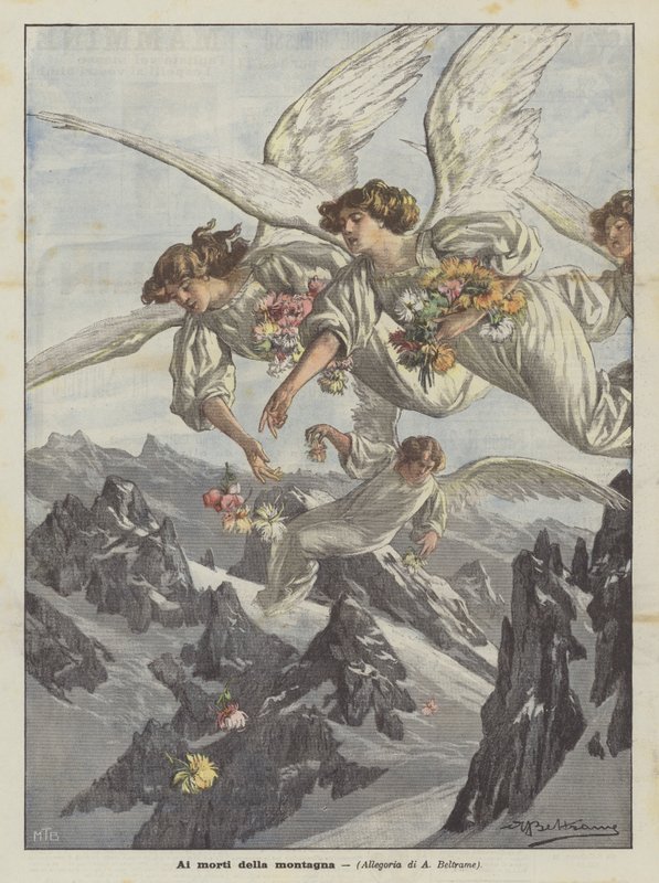 Til fjellet døde av Achille Beltrame