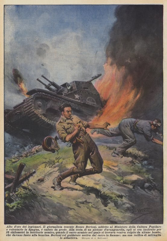 Legionærenes æresrulle av Achille Beltrame
