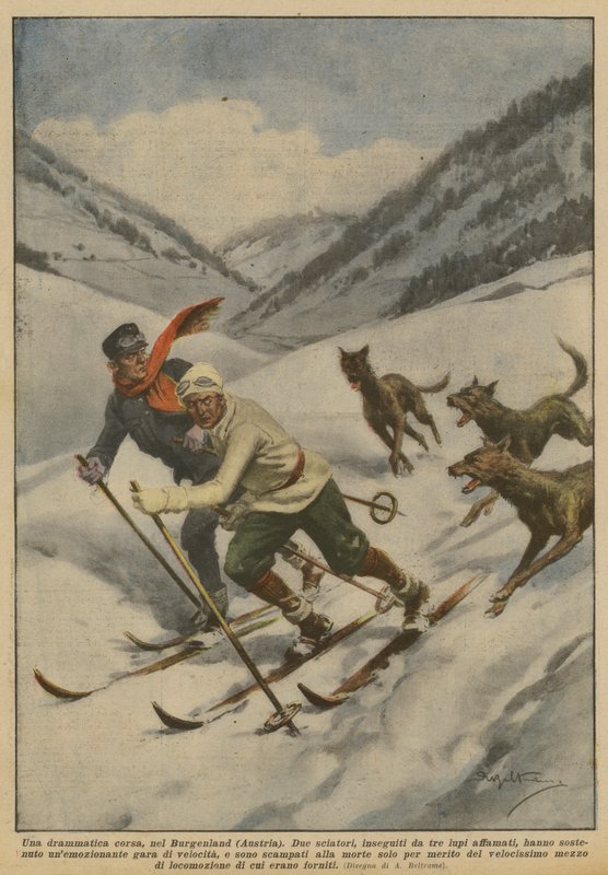 Et dramatisk løp i Burgenland (Østerrike) av Achille Beltrame