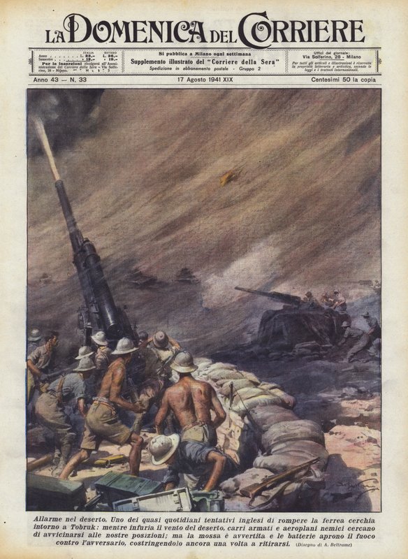 Alarm i ørkenen av Achille Beltrame