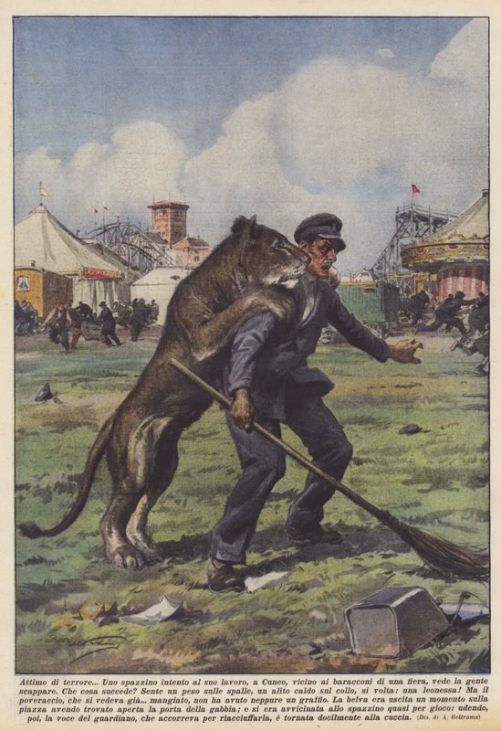 Terrorøyeblikk av Achille Beltrame
